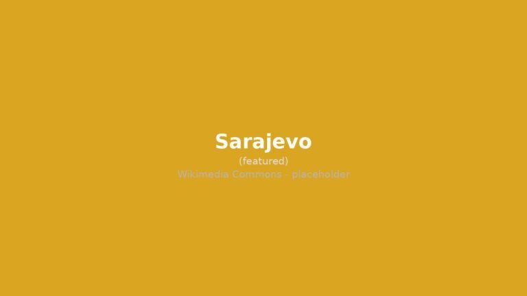 Sarajevo in solitaria: guida tra storia e cultura senza auto