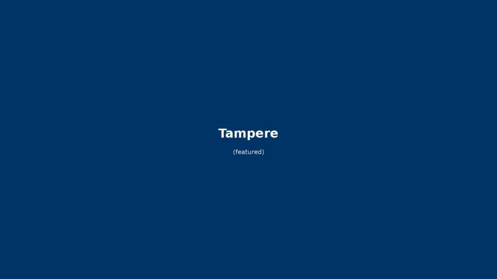 Pyynikki torre e Tammerkoski Tampere