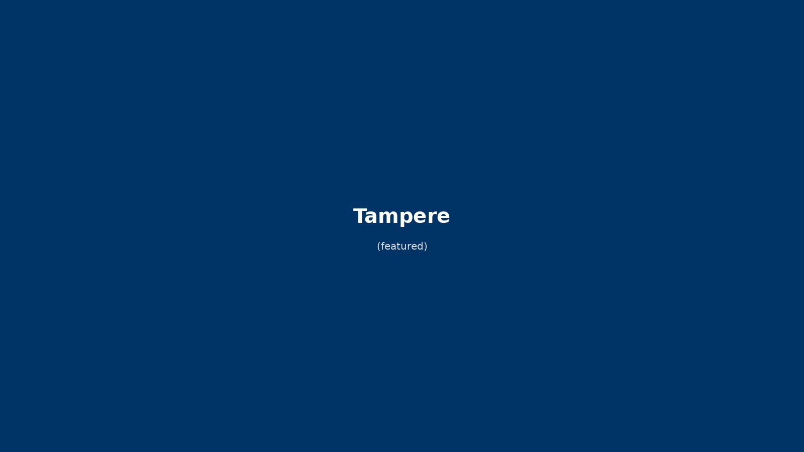 Tampere in solitaria: guida senza auto tra laghi, saune e mustamakkara