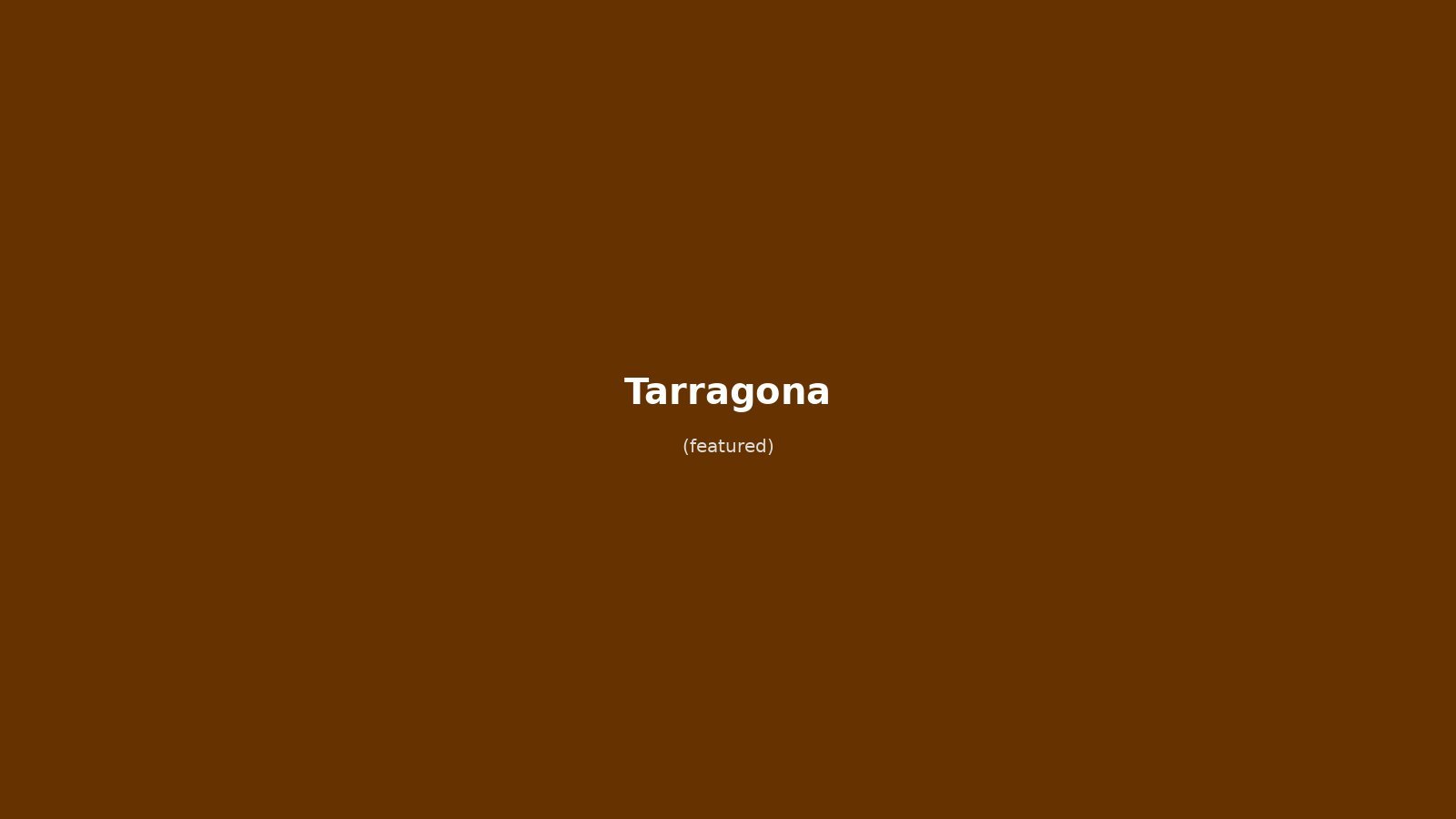Tarragona in solitaria: guida senza auto tra anfiteatro romano, calçots e Costa Daurada