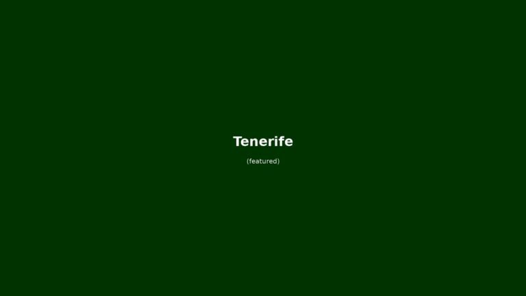 Tenerife in solitaria: guida senza auto tra spiagge e Teide