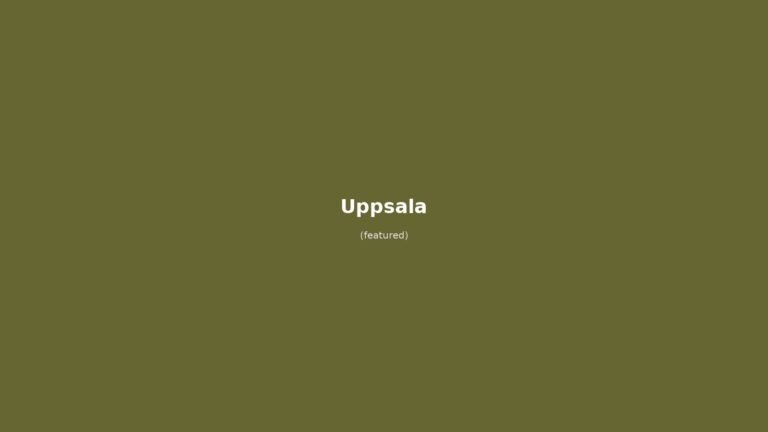 Uppsala in solitaria: arrivo treno, Cattedrale, Gustavianum, Gamla Uppsala, Orto Botanico, Linnaeus Museum — guida senza auto nella città di Linneo