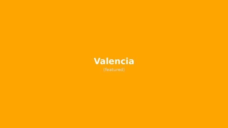 Valencia in solitaria: guida completa per il viaggiatore indipendente