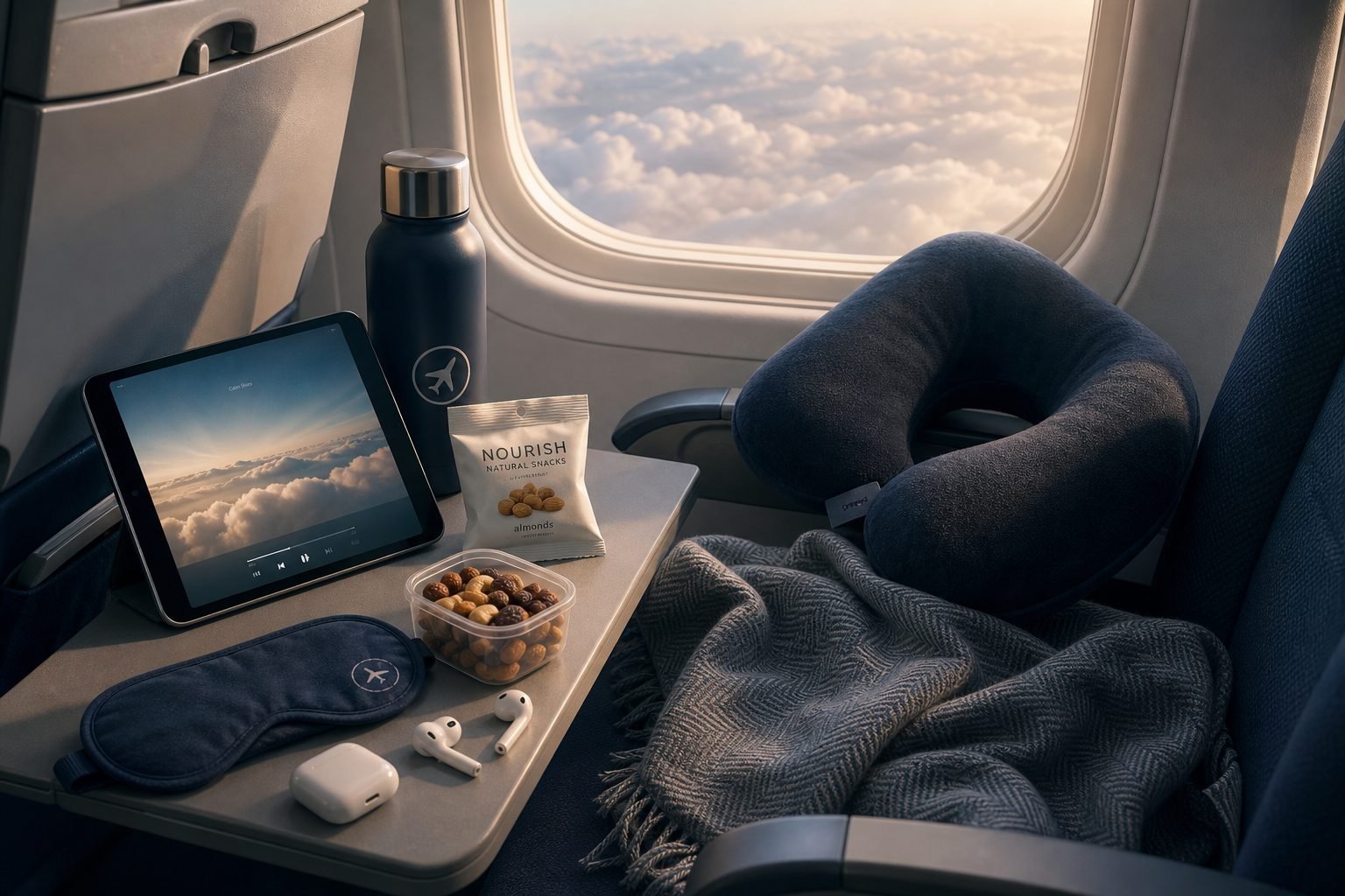 Come sopravvivere a un volo lungo: trucchi e gadget