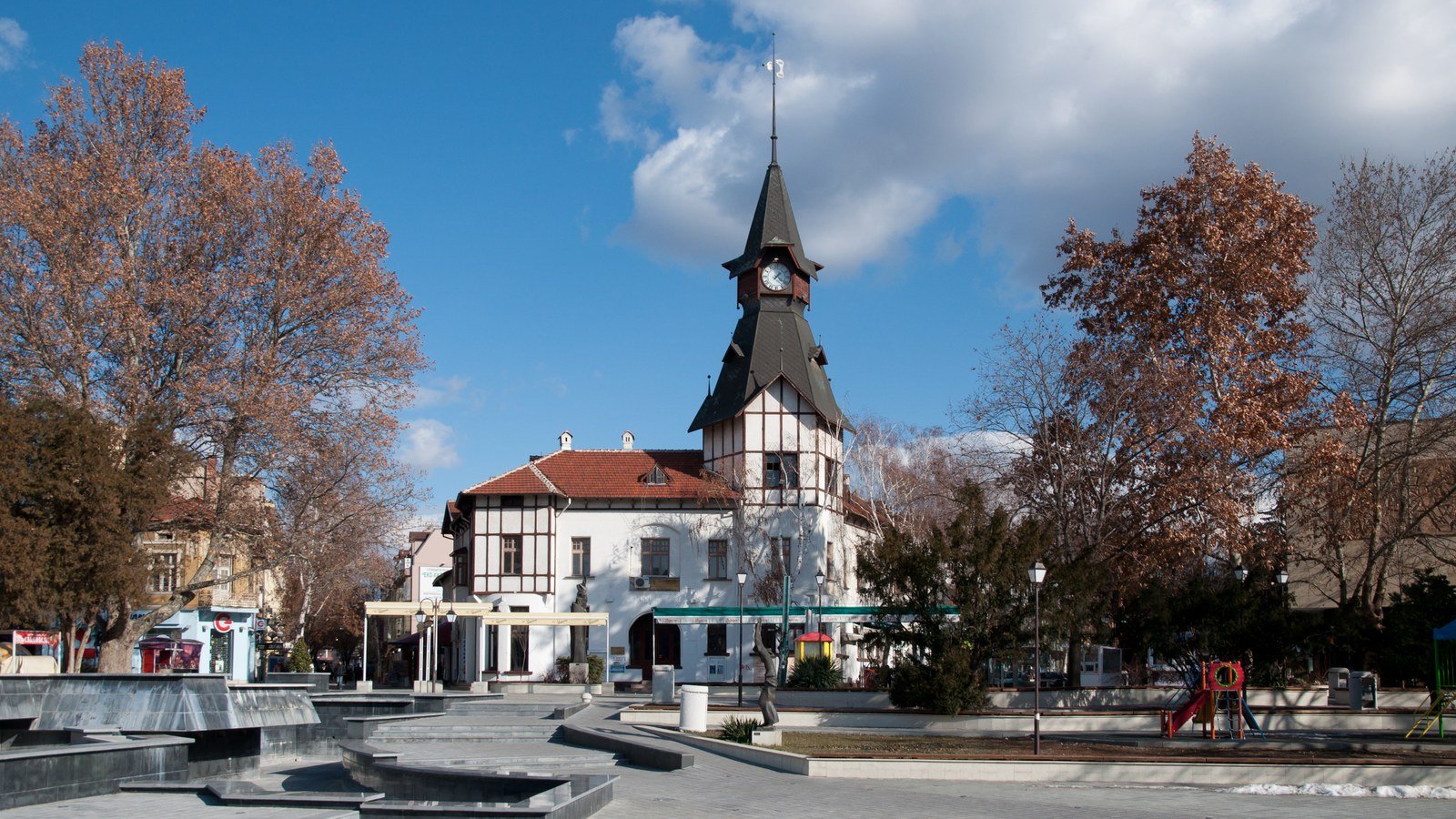 Pazardzhik in solitaria, panorama