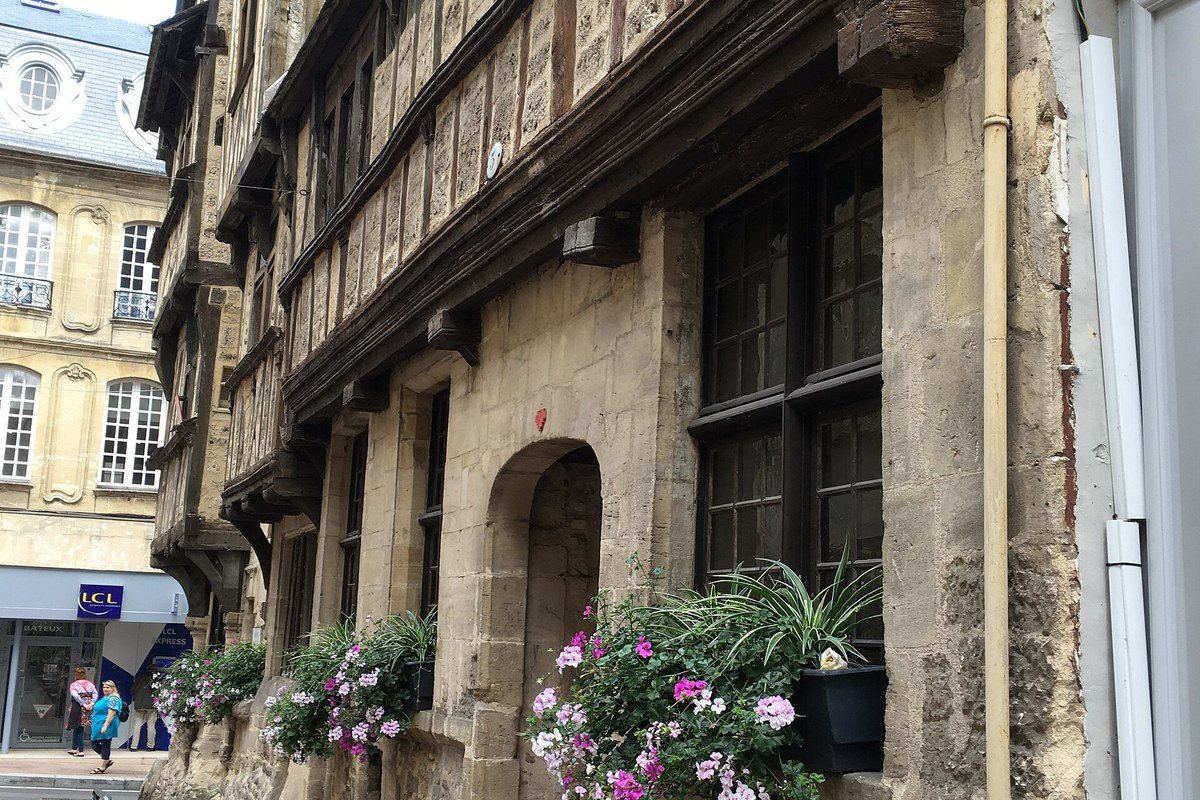 Bayeux half-timbered houses