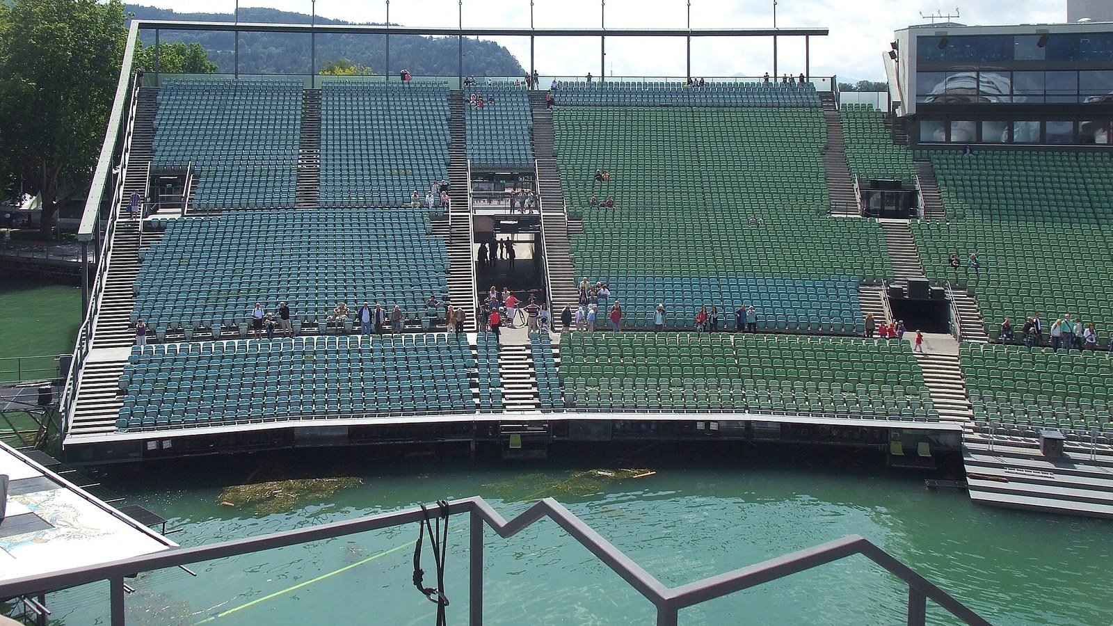 Bregenz lake stage