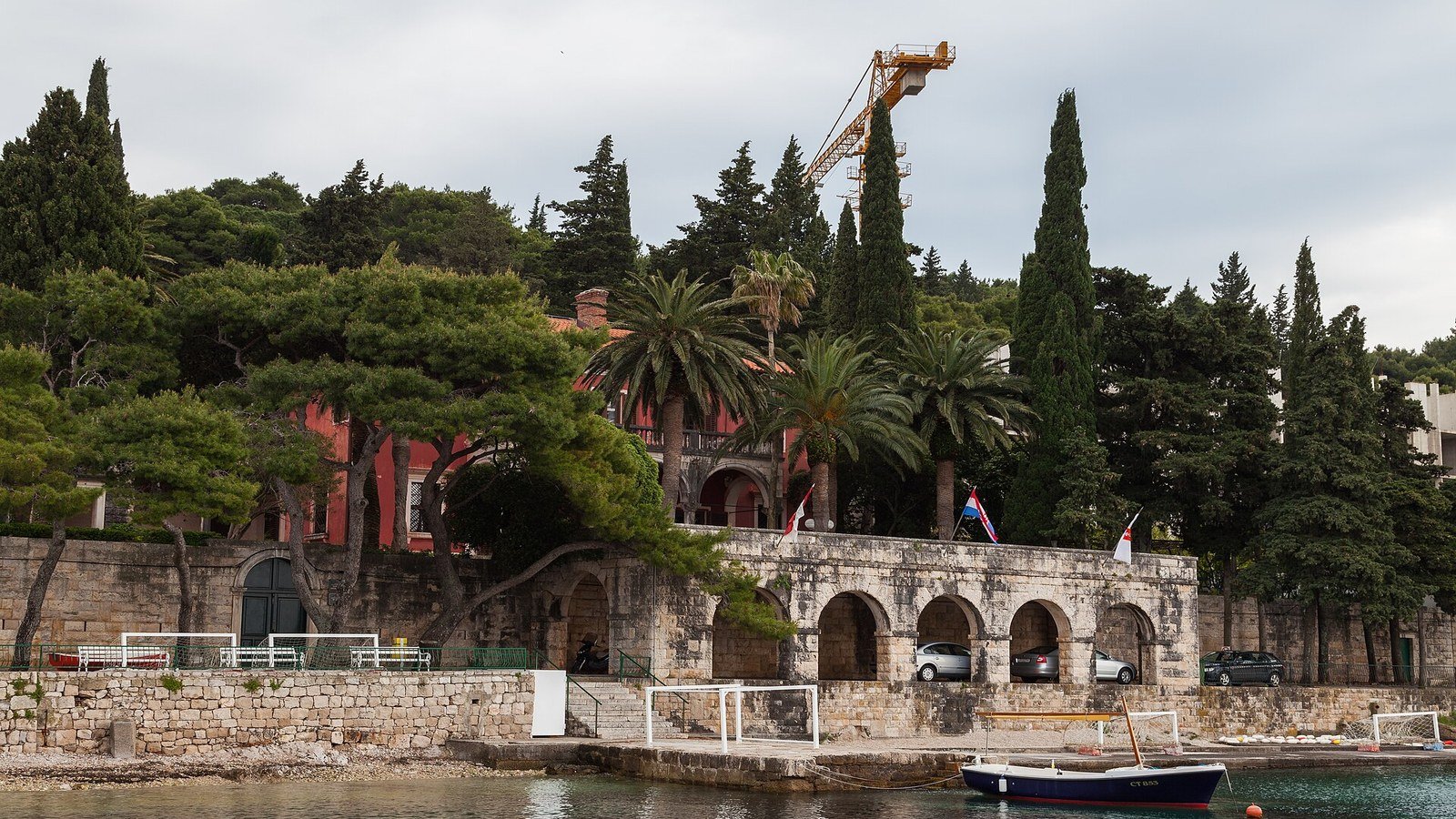 Cavtat beach Rat peninsula