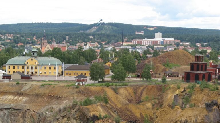 Falun in solitaria: la grande miniera e la Dalarna autentica