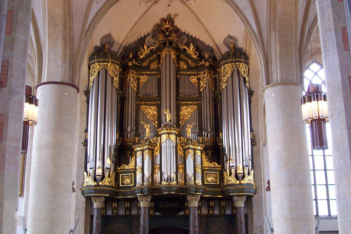 L'organo barocco della Martinikerk