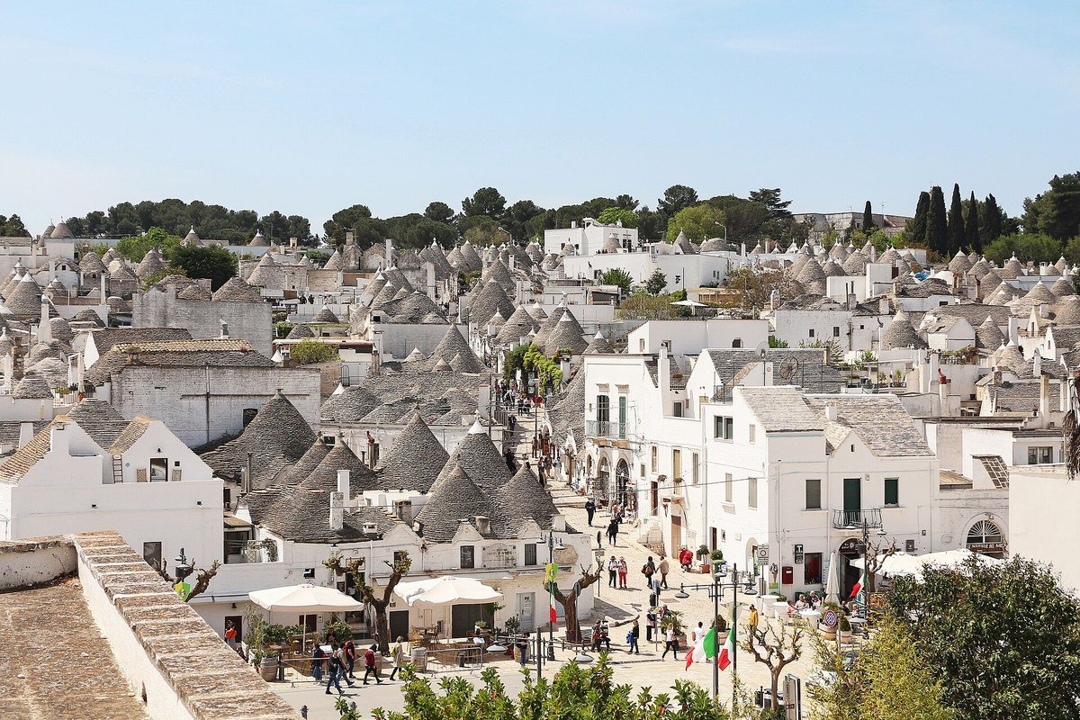 Le strade di Alberobello