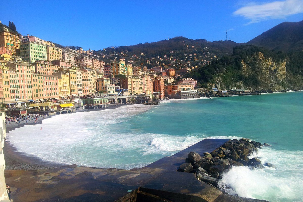 Il lungomare di Camogli