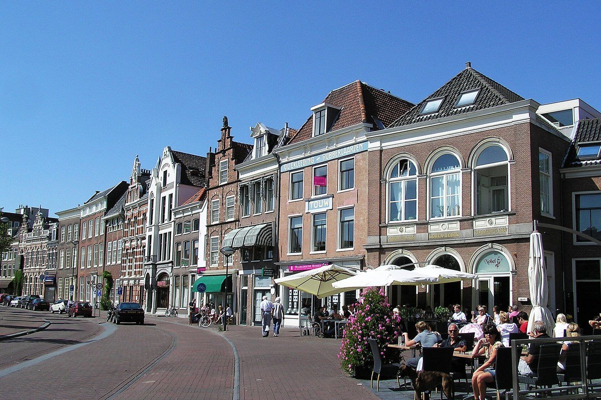 Il fiume Spaarne a Haarlem