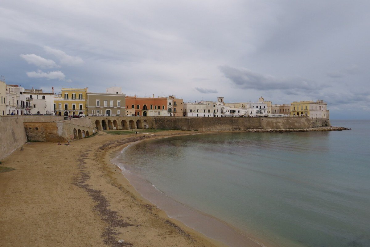 La spiaggia della Purità a Gallipoli