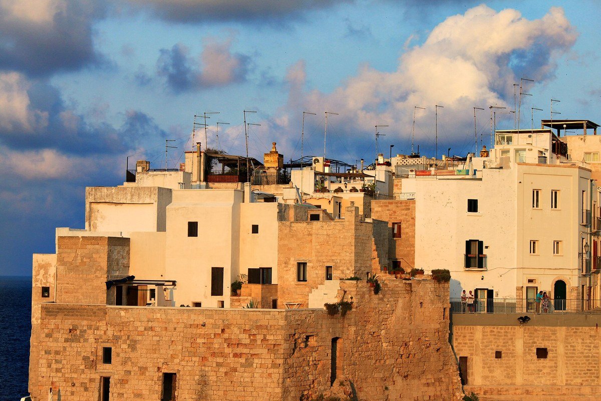 Il centro storico di Polignano a Mare