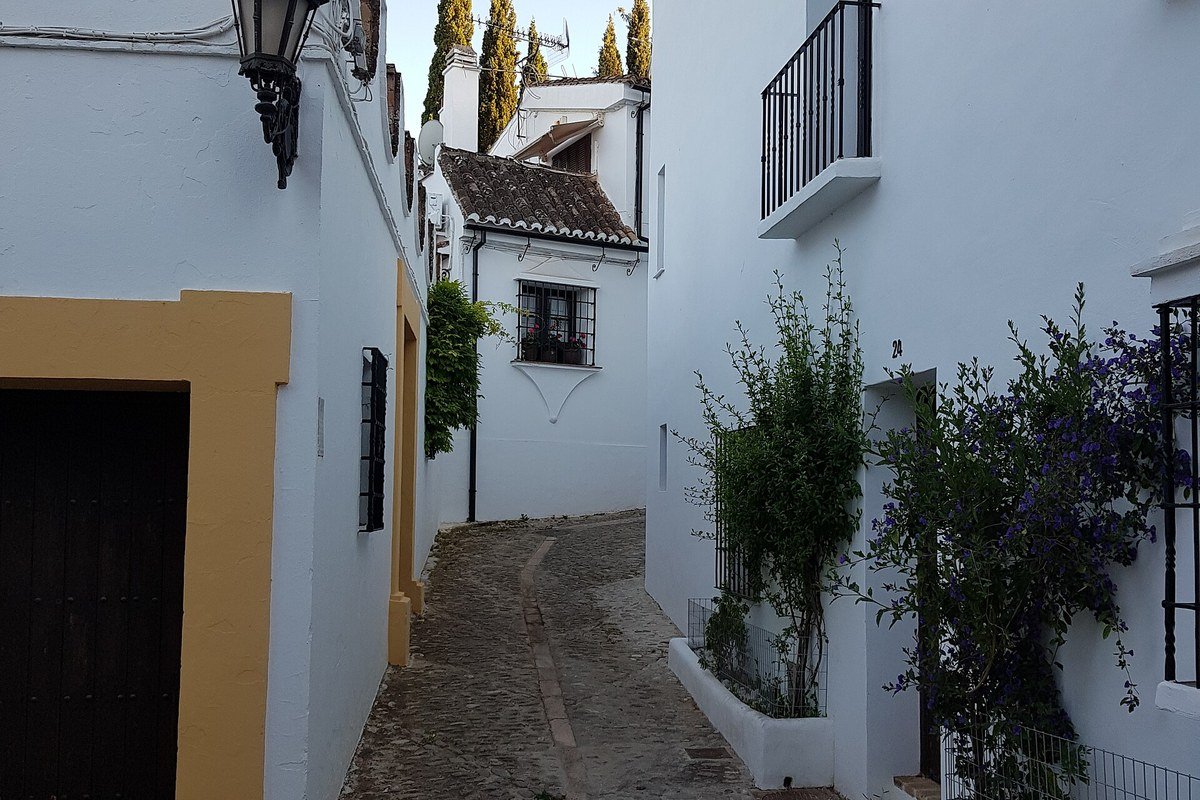 Strada della Ciudad vecchia a Ronda