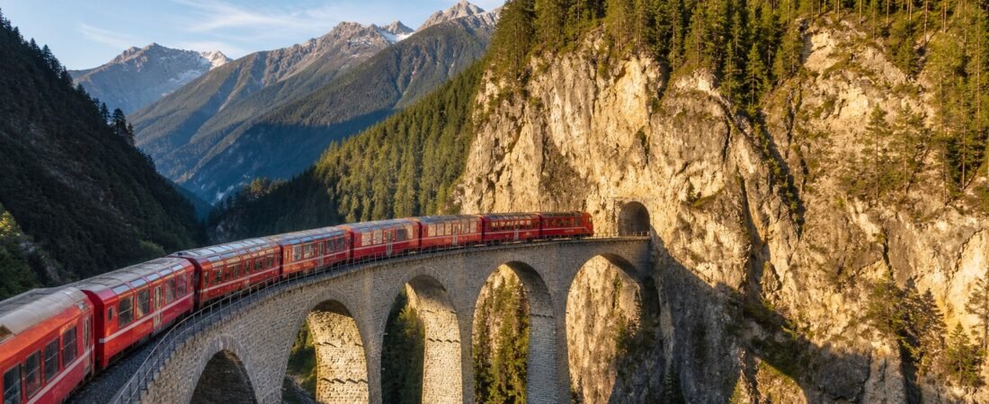I treni panoramici della Svizzera: Glacier Express, Bernina Express e GoldenPass — guida 2026