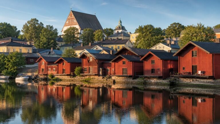 Porvoo in solitaria: la città di legno sul fiume — guida senza auto