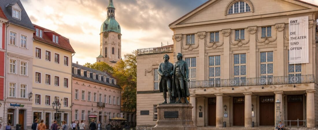 Weimar in solitaria: la città di Goethe, Schiller e Bauhaus — guida senza auto