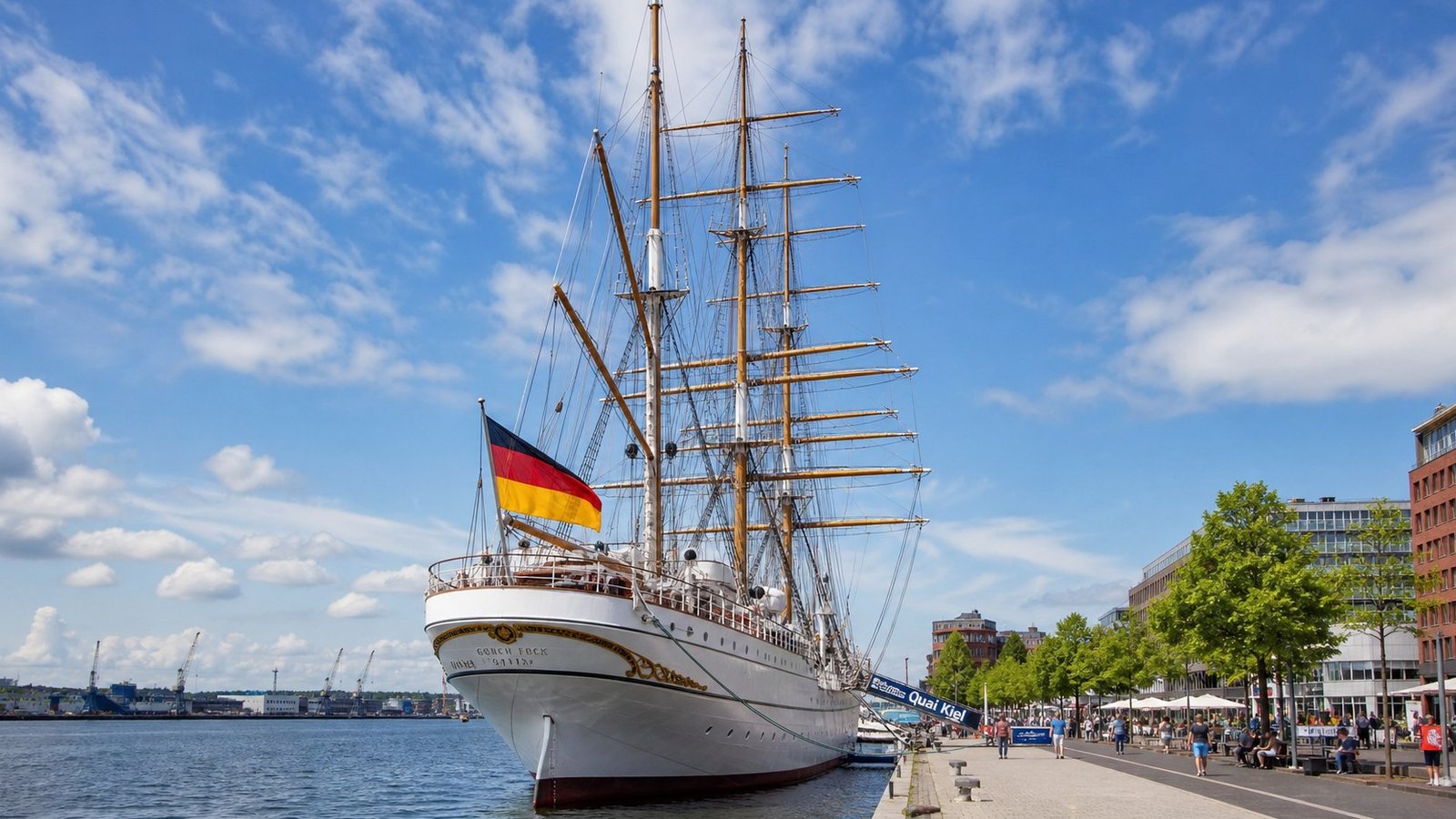 Il sommergibile U-995 trasformato in museo sul fiordo di Kiel