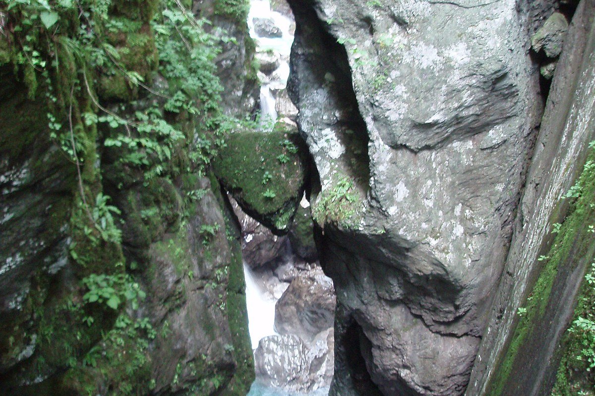 Tolmin gorges turquoise river