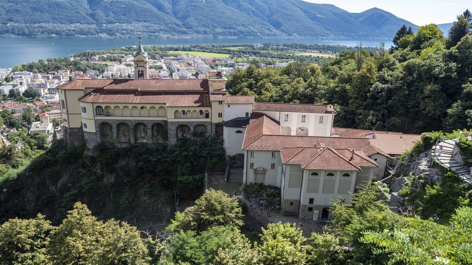 Madonna del Sasso sanctuary above Locarno