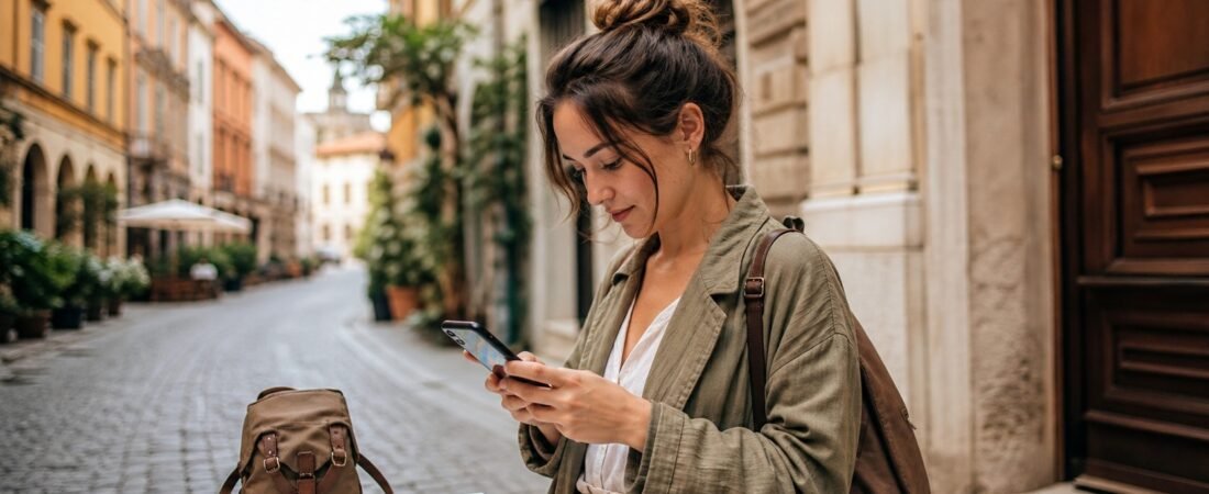 Mappe offline in viaggio: guida pratica per chi viaggia da sola