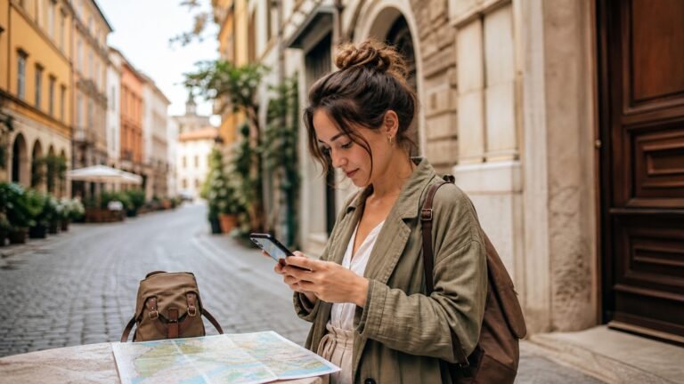 Mappe offline in viaggio: guida pratica per chi viaggia da sola