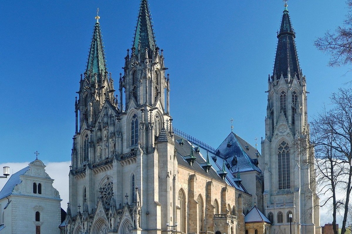 St. Wenceslas Cathedral Olomouc hill