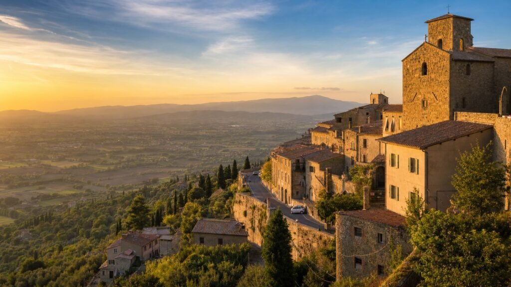 Cortona borgo etrusco