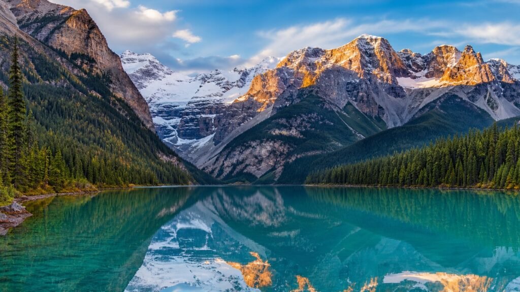 Banff Jasper Montagne Rocciose lago