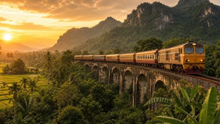Sudest Asiatico in Treno: Thailandia, Vietnam, Cambogia su Rotaia