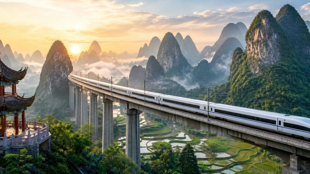 Cina treno ad alta velocità