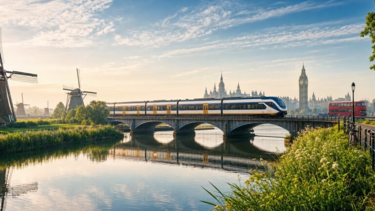 Interrail Benelux e UK: Londra, Bruxelles, Amsterdam in Treno