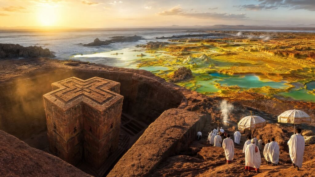 Etiopia Lalibela Danakil