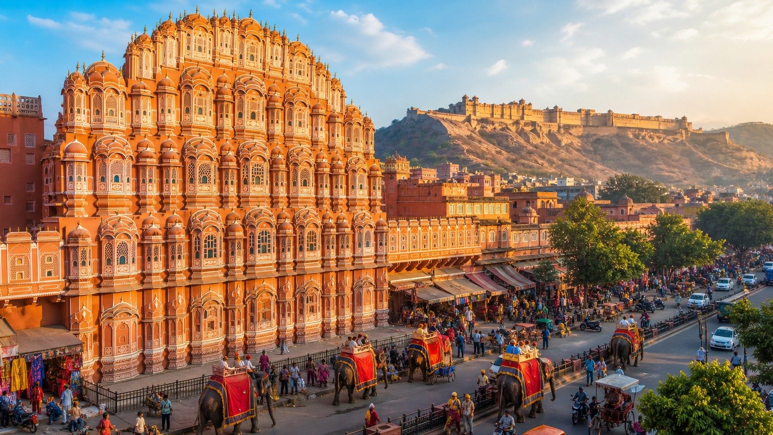 Itinerario a Jaipur: la città rosa dei maharaja