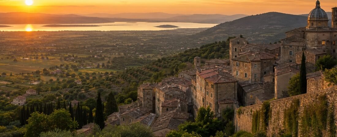 Guida a Cortona: tra borgo, lago Trasimeno e Val di Chiana