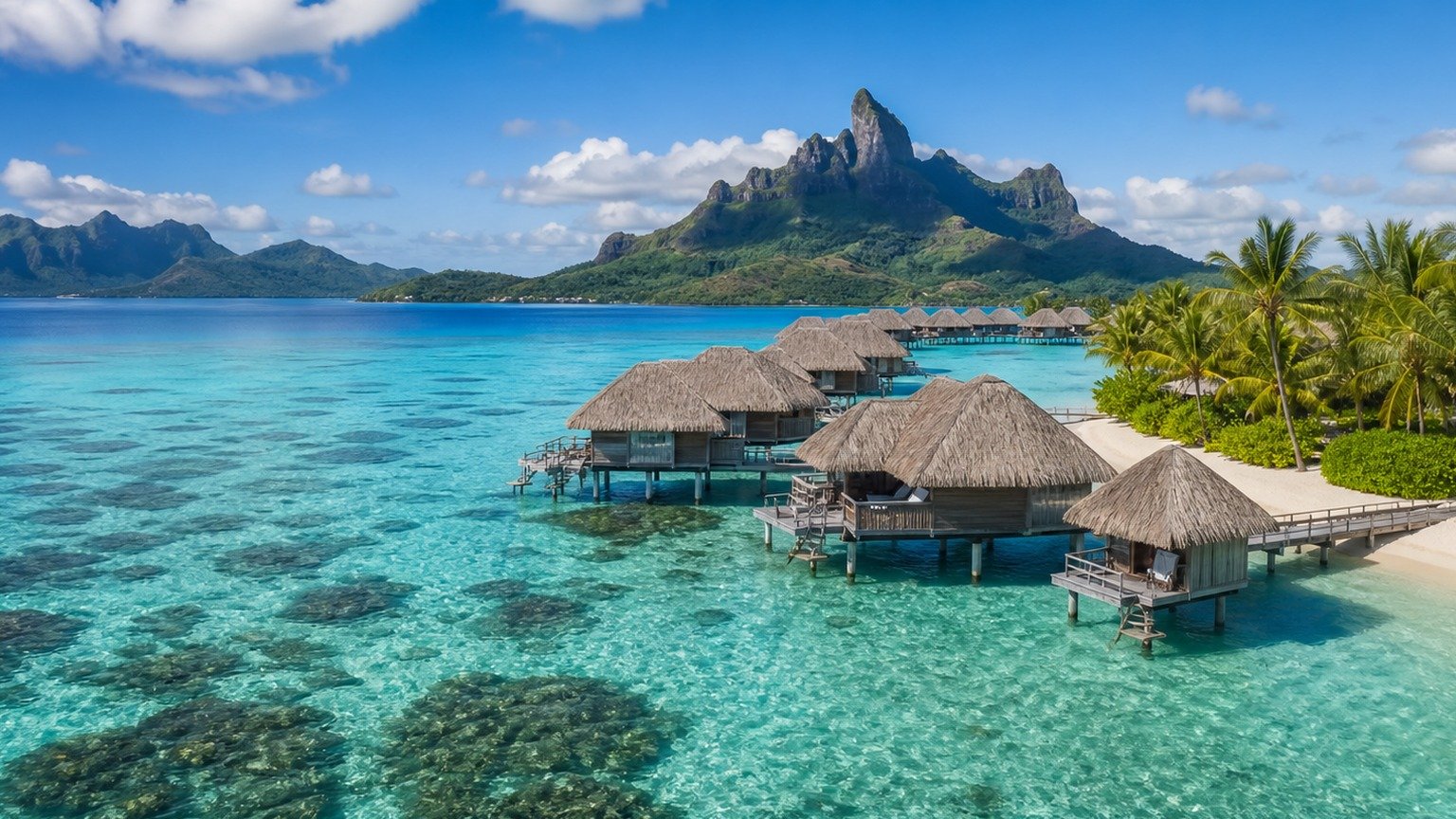 Polinesia Francese: Tahiti, Bora Bora e Moorea per single tr