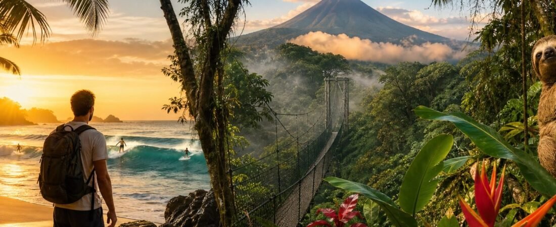 Costa Rica: natura, surf e avventura da soli tra foreste e s