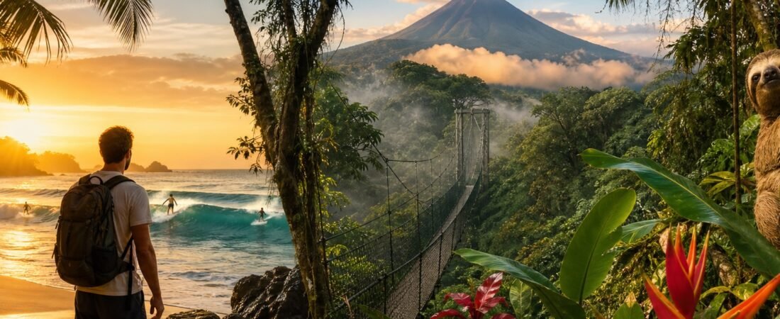 Costa Rica: natura, surf e avventura da soli tra foreste e s