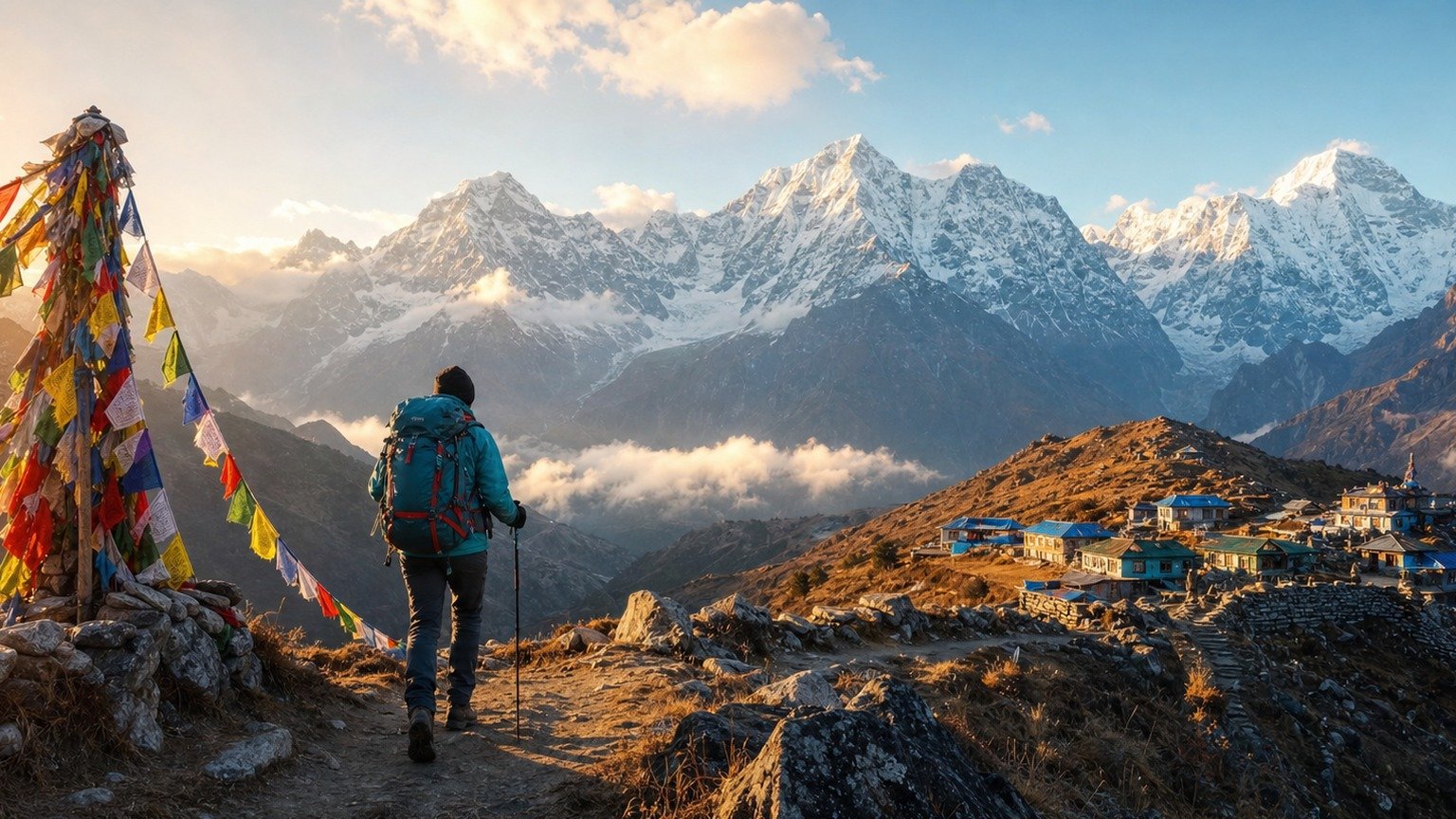 Nepal: trekking solitario sull’Himalaya tra Annapurna ed Eve