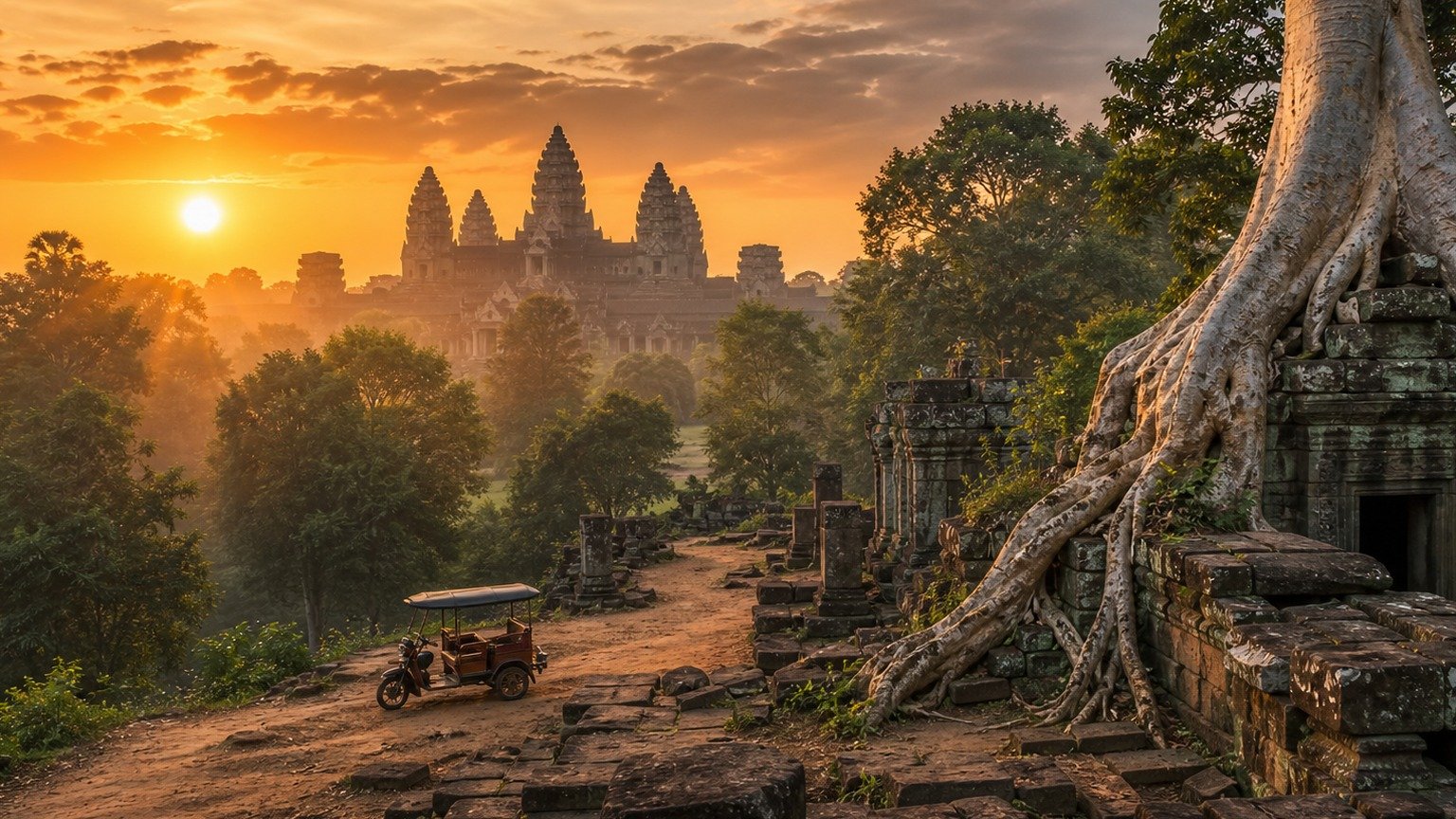 Angkor Wat da soli: visitare i templi cambogiani senza guida