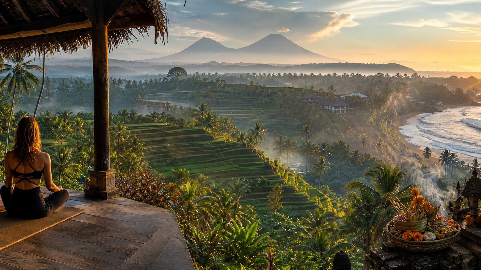 Bali per single: yoga, surf e cultura nell’isola degli dei