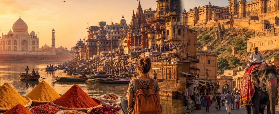 India per principianti solitari: Rajasthan e Varanasi in lib