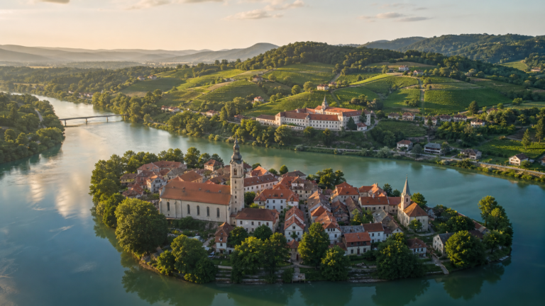 Itinerario a Kostanjevica na Krki in solitaria: 3 giorni tra isola sul Krka, monastero cistercense, gallerie d’arte e colline della Dolenjska