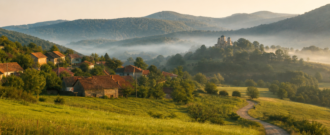 Itinerario a Bojnik in solitaria: 3 giorni tra monasteri, valle della Pusta Reka, colline e vita rurale della Serbia meridionale