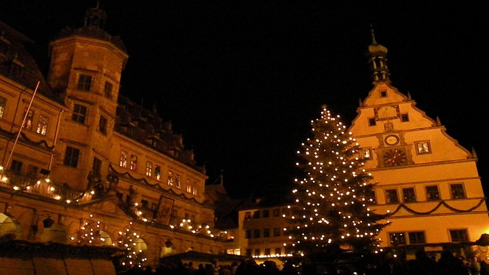 Käthe Wohlfahrt Christmas museum and decorated shop in Rothenburg