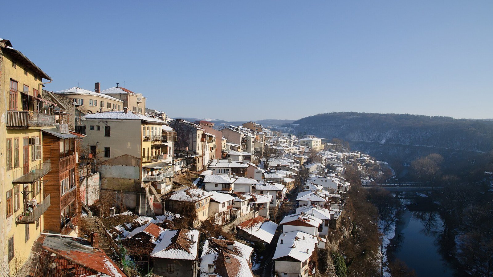 Yantra river Veliko Tarnovo