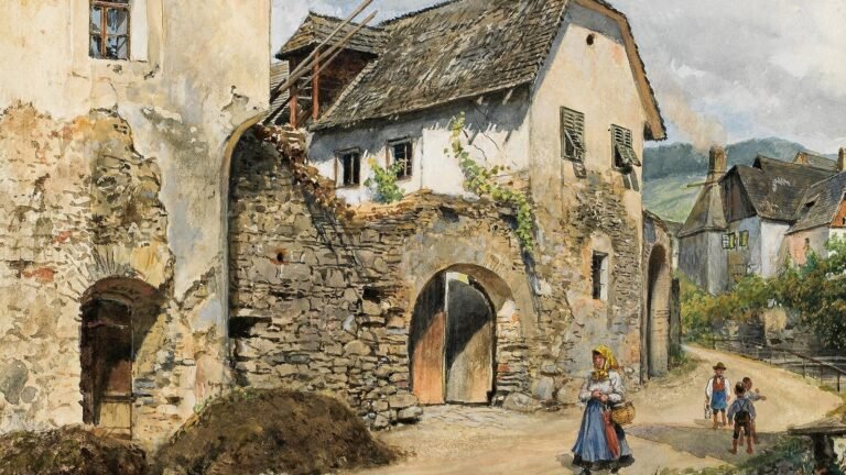 Weissenkirchen in solitaria: il cuore bianco della Wachau