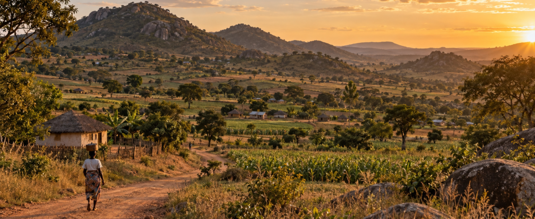 Chivhu in solitaria: colline, fattorie e Zimbabwe centrale